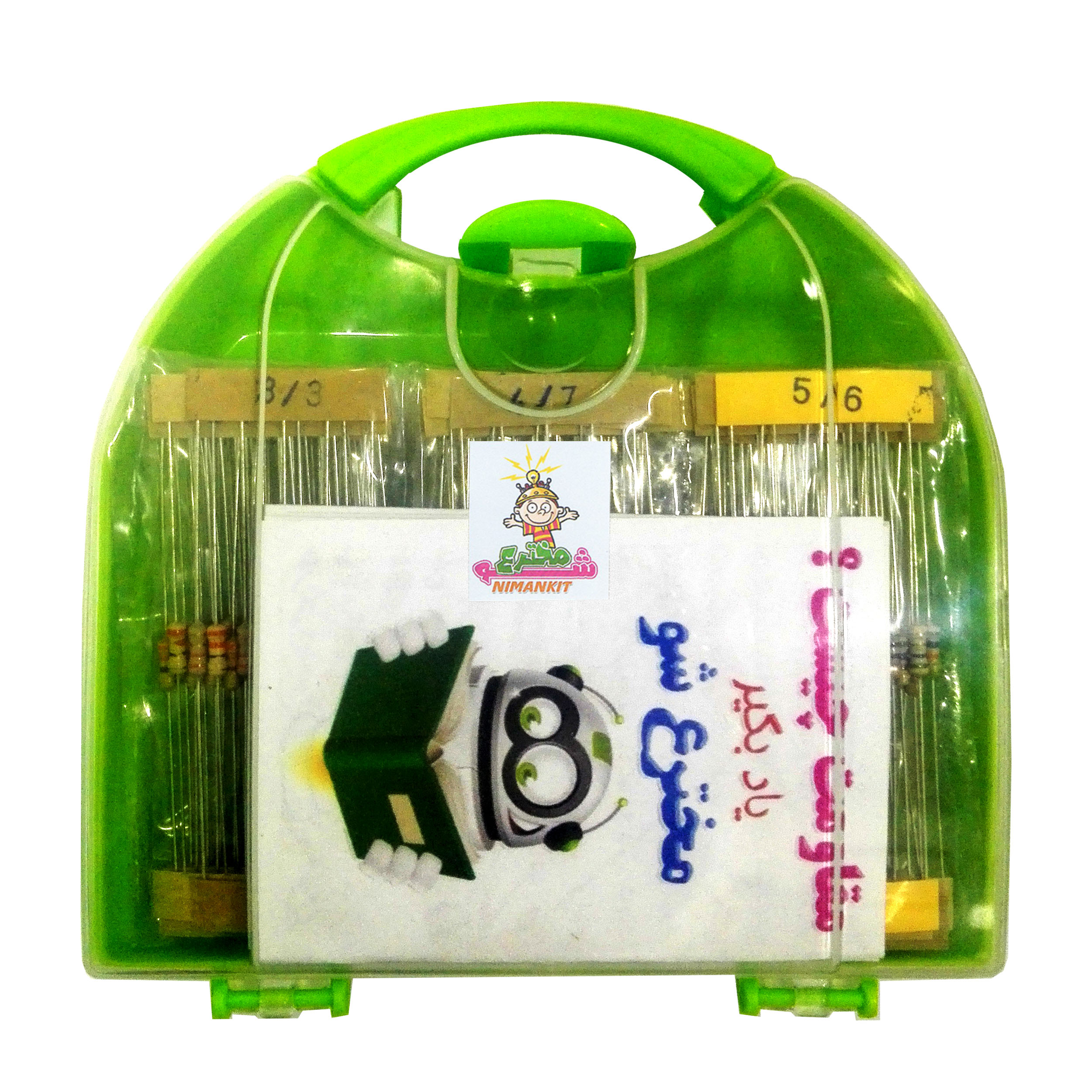 رنج کامل مقاومت الکتریکی مدل nimankit بسته 390 عددی