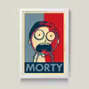 تابلو مدل دکوراتیو ریک اند مورتی Rick and morthy کدG10-10