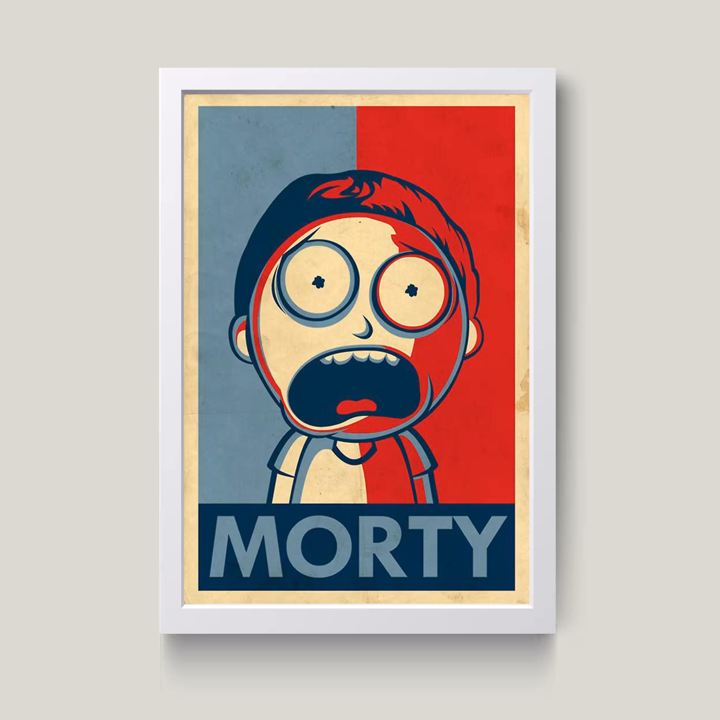 تابلو مدل دکوراتیو ریک اند مورتی Rick and morthy کدG10-10
