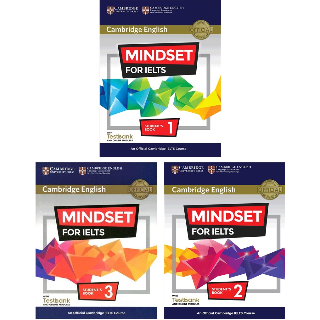 کتاب Cambridge English Mindset For IELTS اثر جمعی از نویسندگان انتشارات کمبریج جلد 1 تا 3