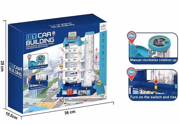 پارکینگ طبقاتی DIY CAR BUILDING کد 1232/16