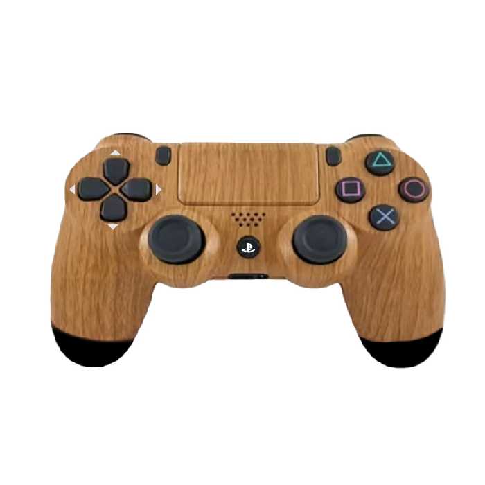 خرید و قیمت دسته بازی پلی استیشن 4 هایکپی طرح چوب