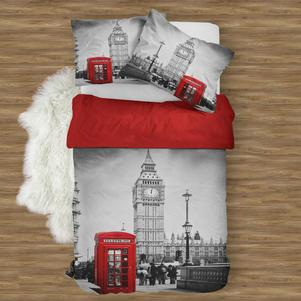 سرویس روتختی مدل D77 یک نفره 4 تکه