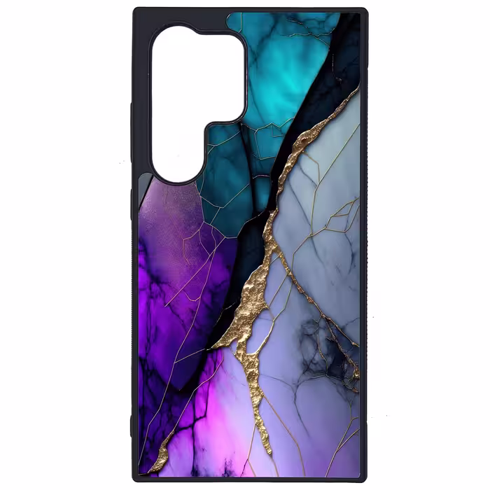 کاور طرح ماربل کد G-082 مناسب برای گوشی موبایل سامسونگ Galaxy S24 Ultra | دیجی قاب دونی