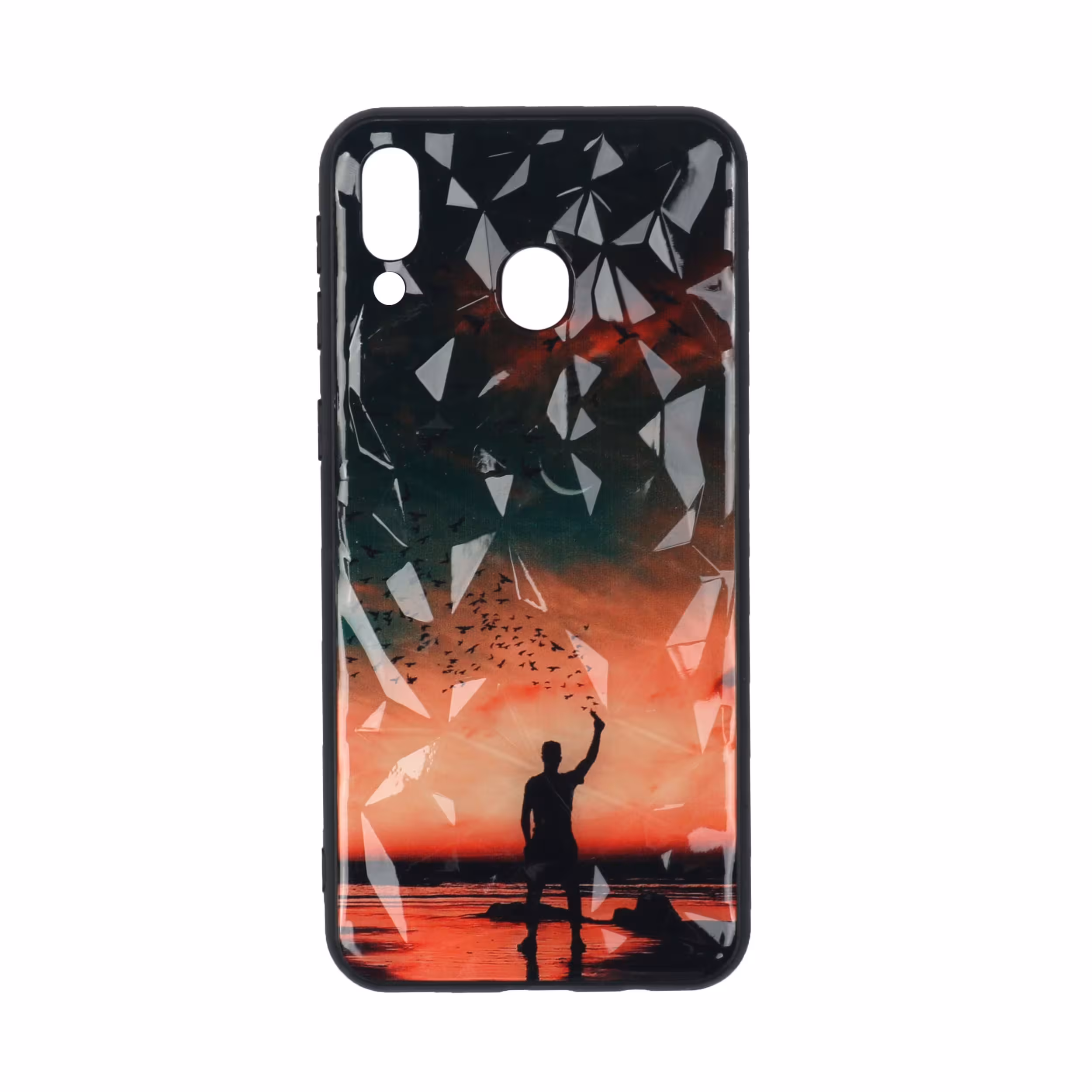 کاور طرح غروب دریا کد 06 مناسب برای گوشی موبایل سامسونگ Galaxy M20 