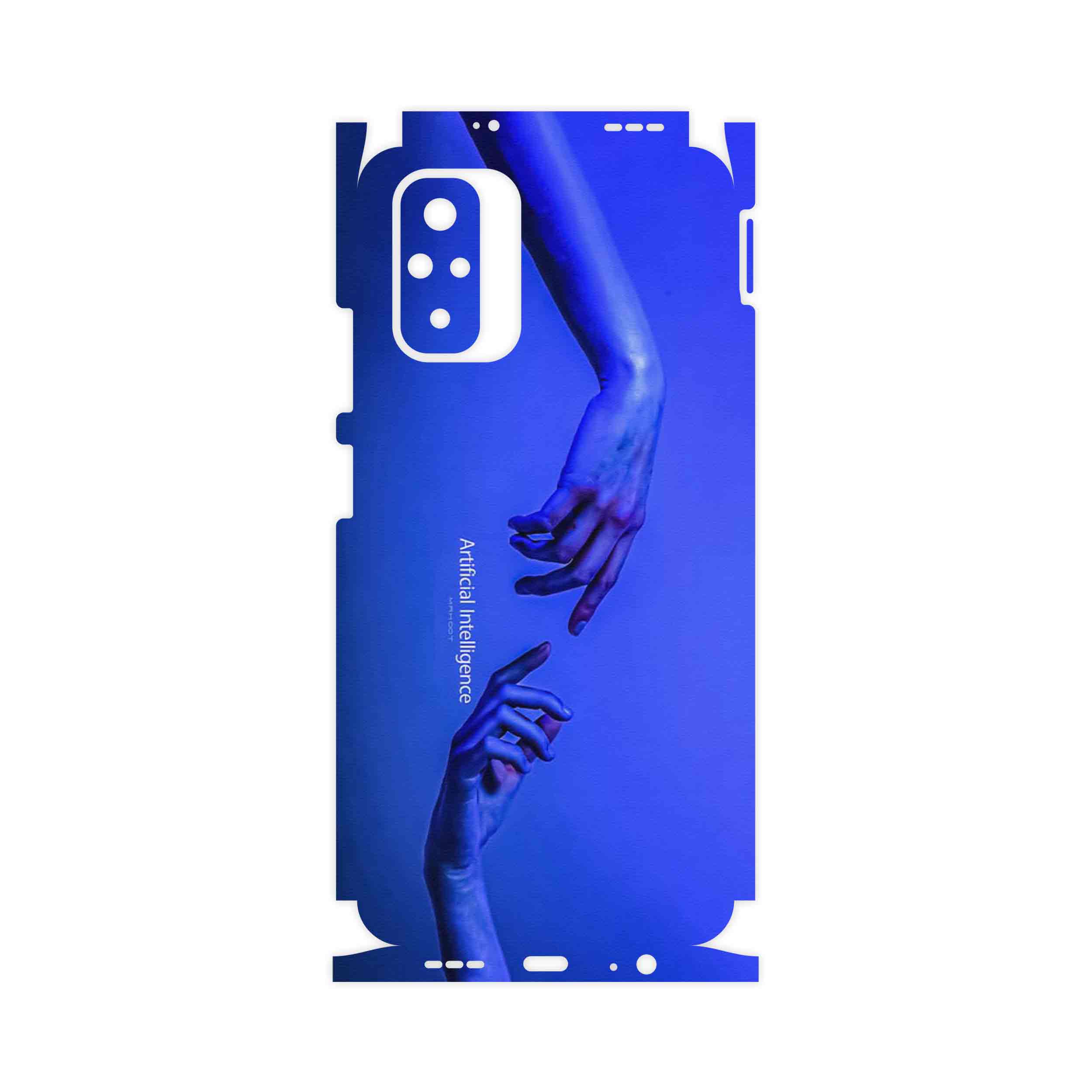 برچسب پوششی ماهوت مدل Artificial intelligence 1-FullSkin مناسب برای گوشی موبایل شیائومی Redmi Note 10s