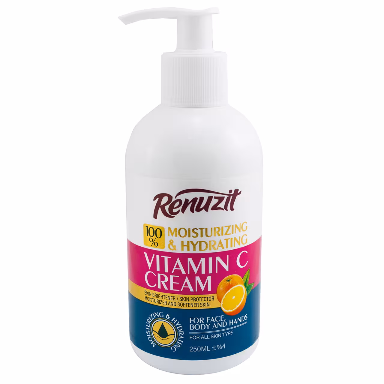 کرم مرطوب کننده رینوزیت مدل VITAMIN C حجم 250 میلی لیتر