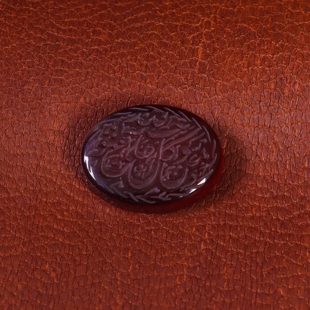 نگین عقیق کد 16516 - جواهری مشاهیر