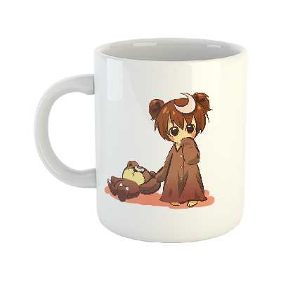 ماگ طرح دختر