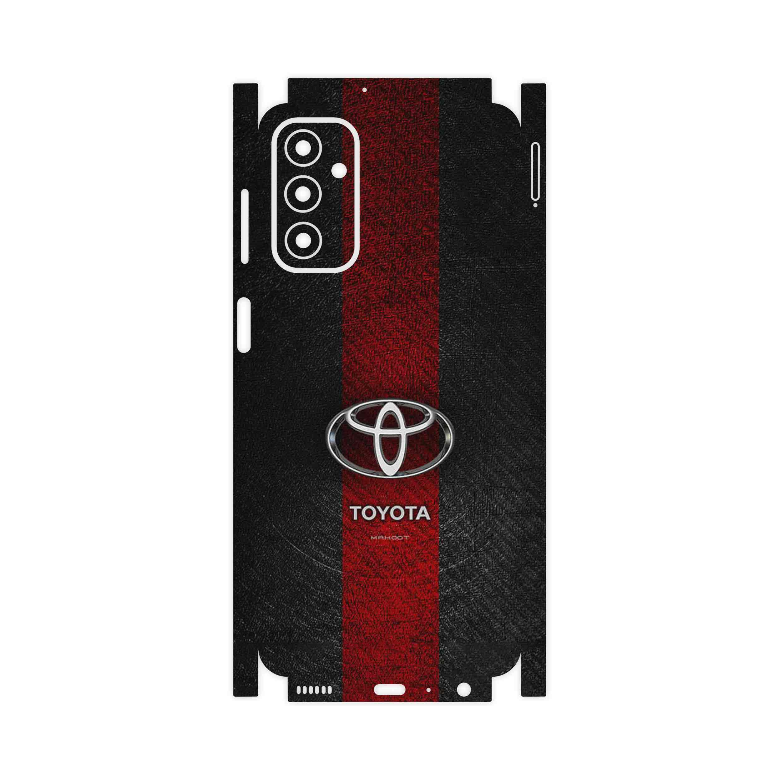 برچسب پوششی ماهوت مدل TOYOTA_Logo-FullSkin مناسب برای گوشی موبایل سامسونگ Galaxy M23