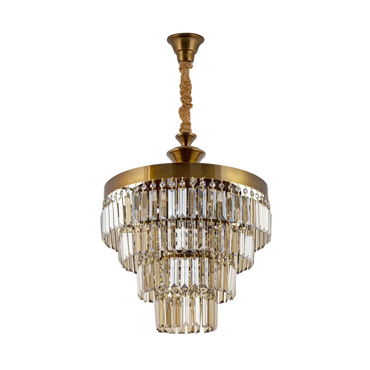 لوستر 10 شعله چشمه نور کد N2662/45A