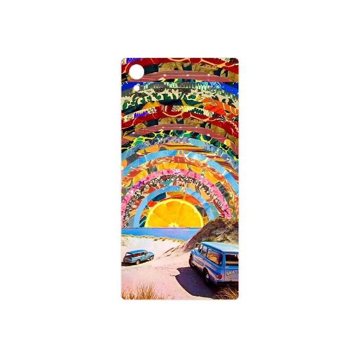 برچسب پوششی ماهوت مدل Collage of Orange Sky مناسب برای گوشی موبایل سونی Xperia Z5