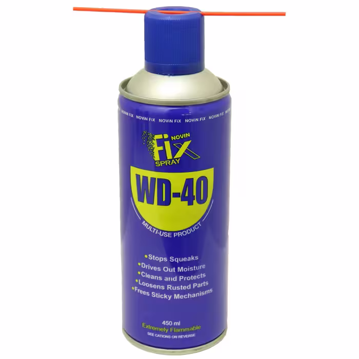 اسپری روان کننده فیکس مدل wd-40 حجم 450 میلی لیتر