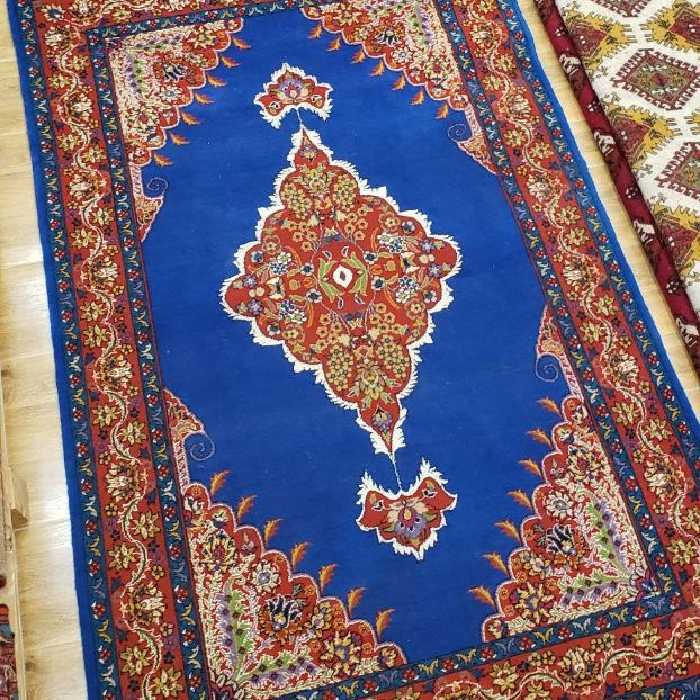 فرش دستبافت ابریشم ، فروش فوق العاده، 3 متری اعلا، ارسال رایگان