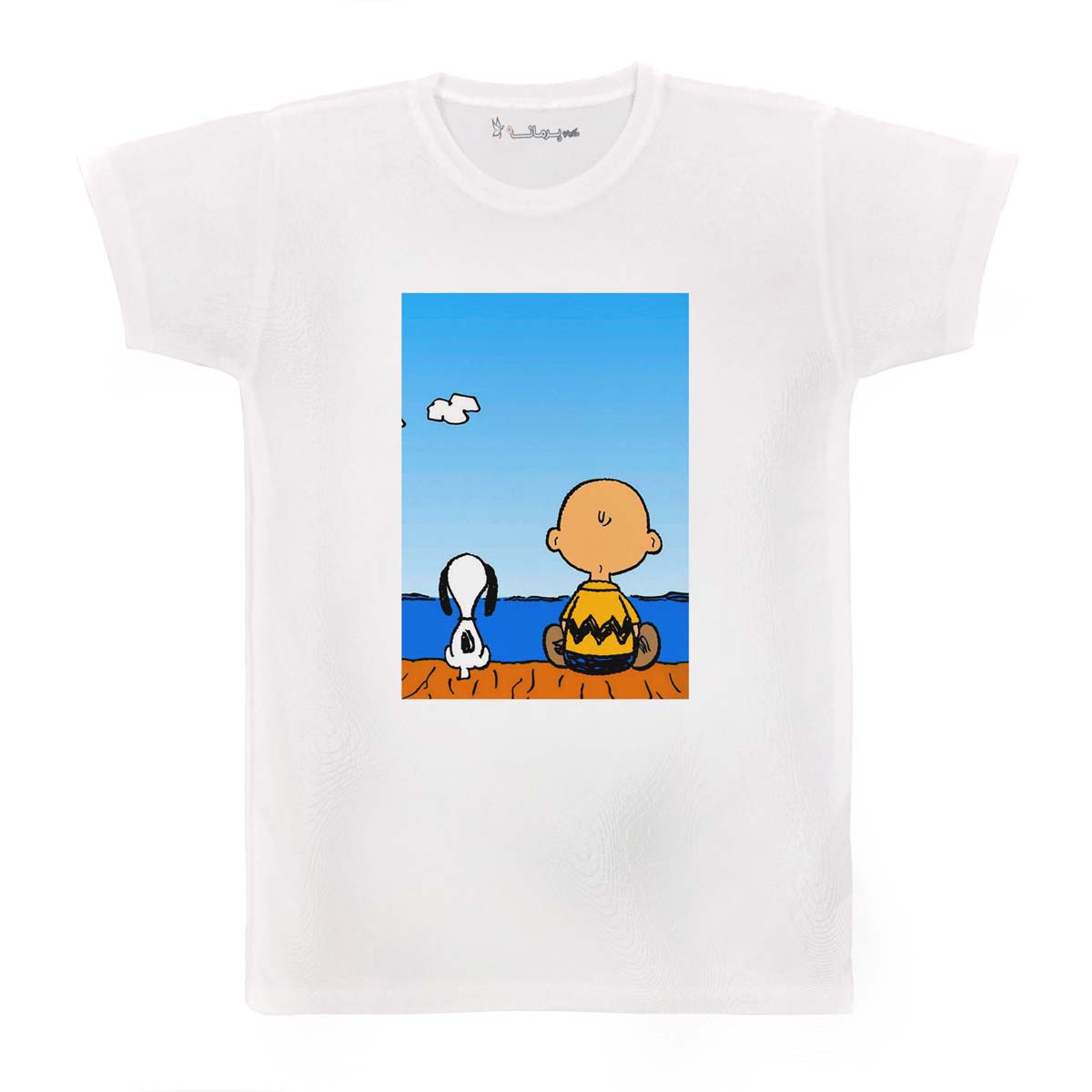 تی شرت بچگانه پرمانه طرح اسنوپی کد pmt.3630