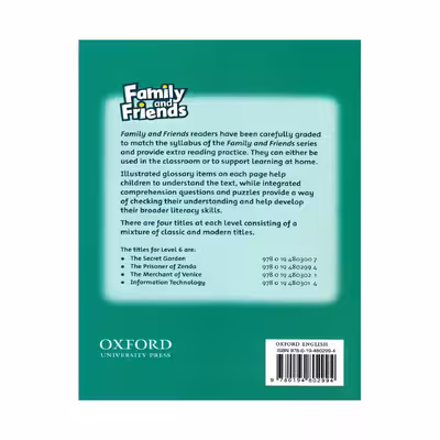کتاب Family And Friends 6 اثر جمعی از نویسندگان انتشارات آرماندیس پنج جلدی