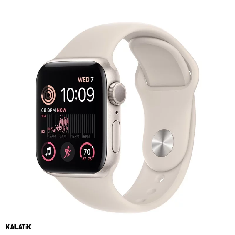 اپل واچ (2023) SE 2 مدل 40mm بدنه آلومینیوم با بند سیلیکونی