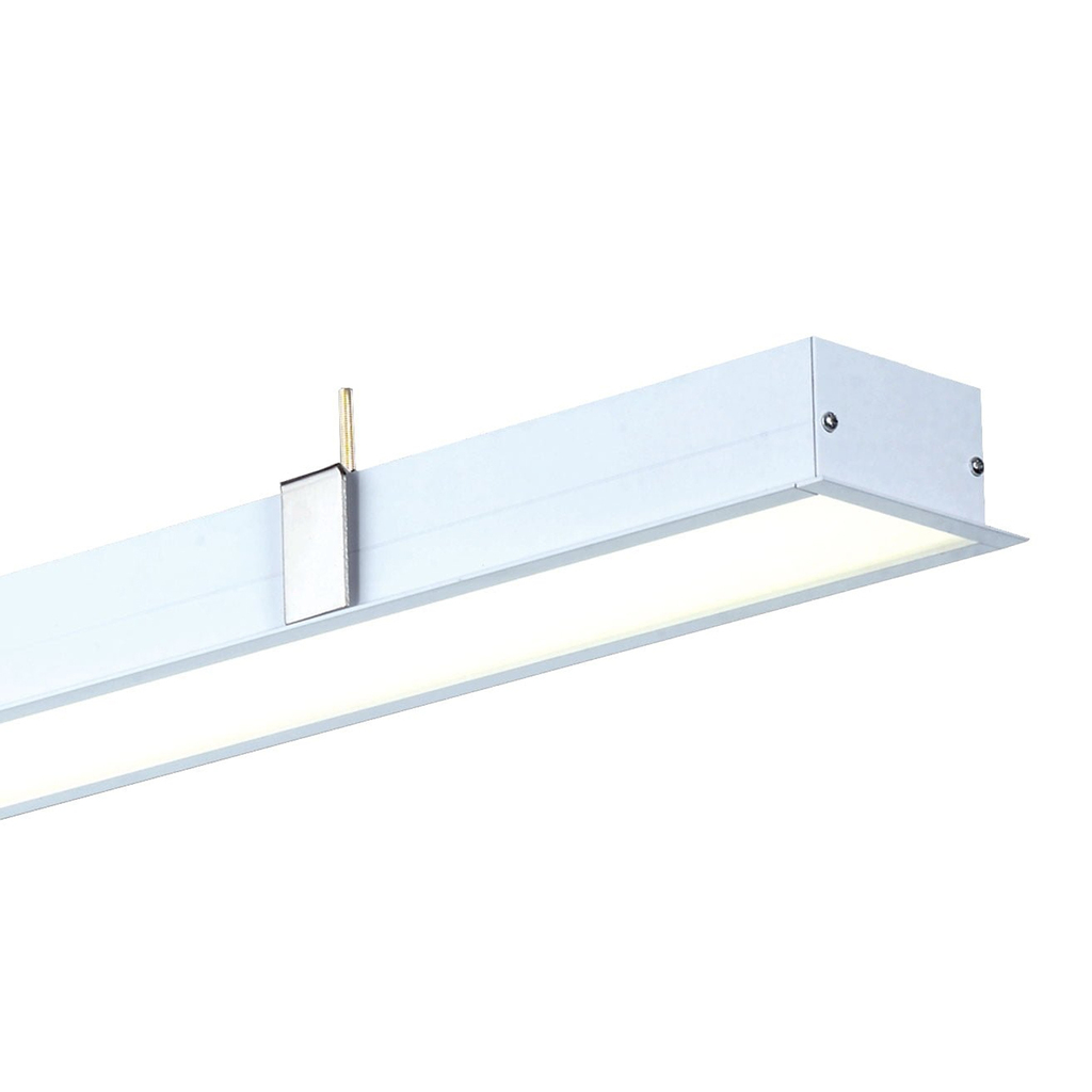 چراغ خطی توکار 40 وات برش 7.5 سانتیمتر کد 7590