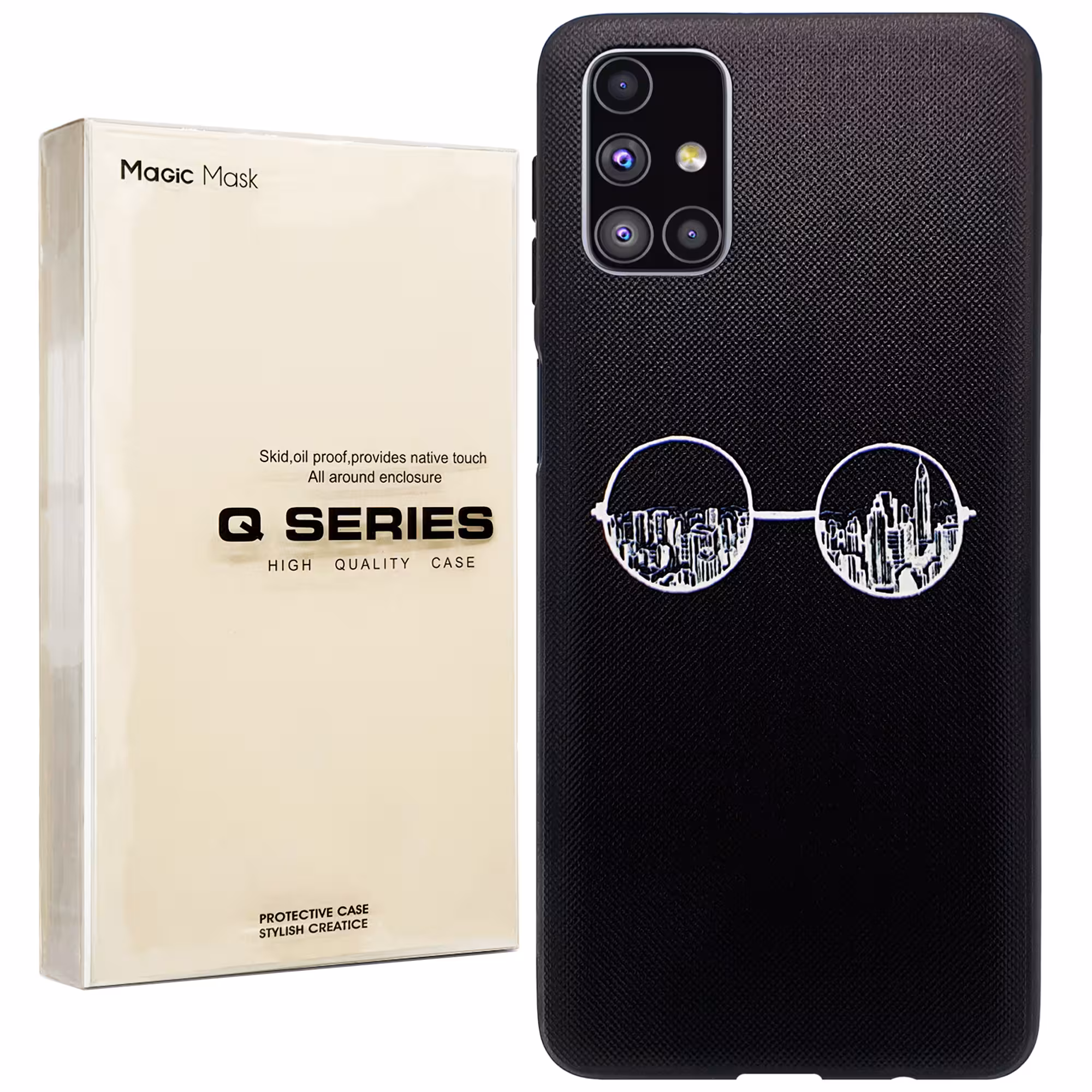 کاور مجیک مسک مدل full colour مناسب برای گوشی موبایل سامسونگ GALAXY M31S 
