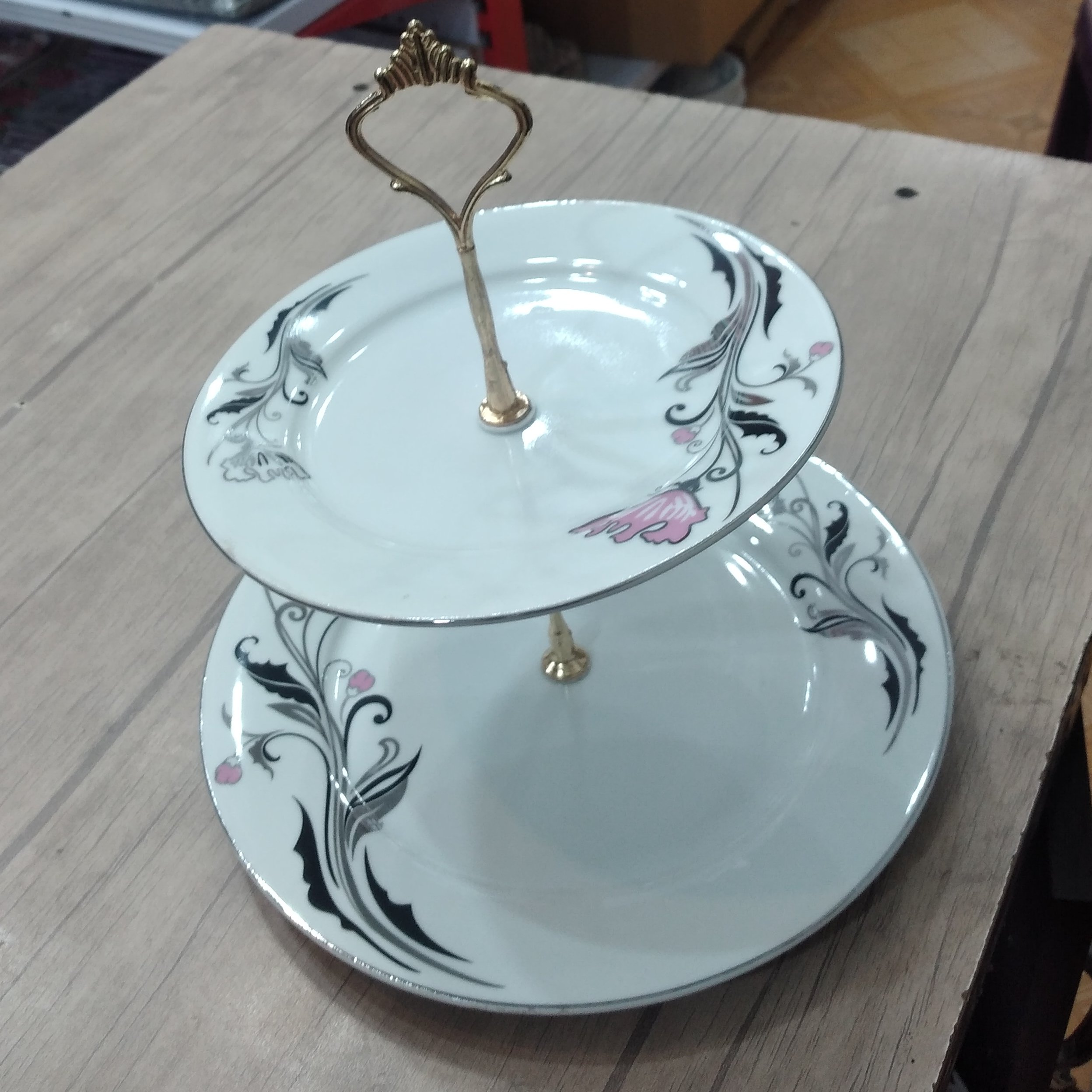 شیرینی خوری 2 طبقه چینی