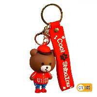 جاکلیدی (سرکلیدی) سیلیکونی آویز دار طرح متنوع