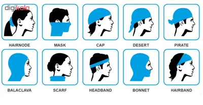 دستمال سر و گردن پک مدل Original Boundt