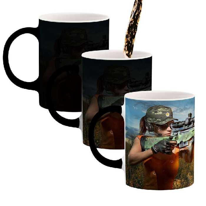 ماگ حرارتی طرح بازی PUBG مدل mgph12594