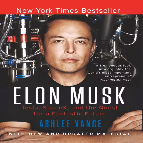 کتاب Elon Musk / Tesla, SpaceX, and the Quest for a Fantastic Future اثر Ashlee Vance انتشارات ECCO