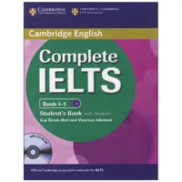 کتاب (Cambridge English Complete IELTS B1(4-5 اثر Guy Brook-Hart and Vanessa Jakeman انتشارات کمبریج 