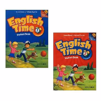 کتاب English Time 1_2 اثر جمعی از نویسندگان انتشارات ابداع 2 جلدی