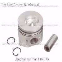 پیستون کامل لیفتراک یانمار مدل Yanmar 4TNE98