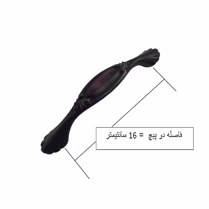 دستگیره کابینت مدل PANJ160 بسته 3 عددی