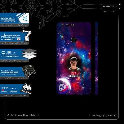 برچسب پوششی ماهوت مدل Cristiano Ronaldo 1-FullSkin مناسب برای گوشی موبایل آنر 8