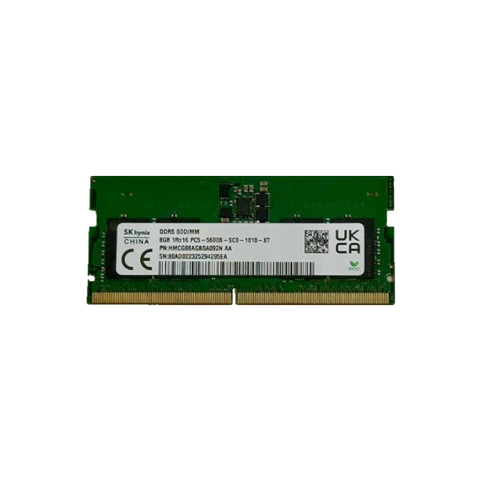 رم لپ تاپ DDR5 هاینیکس 8 گیگابایت با فرکانس 5600 مگاهرتز