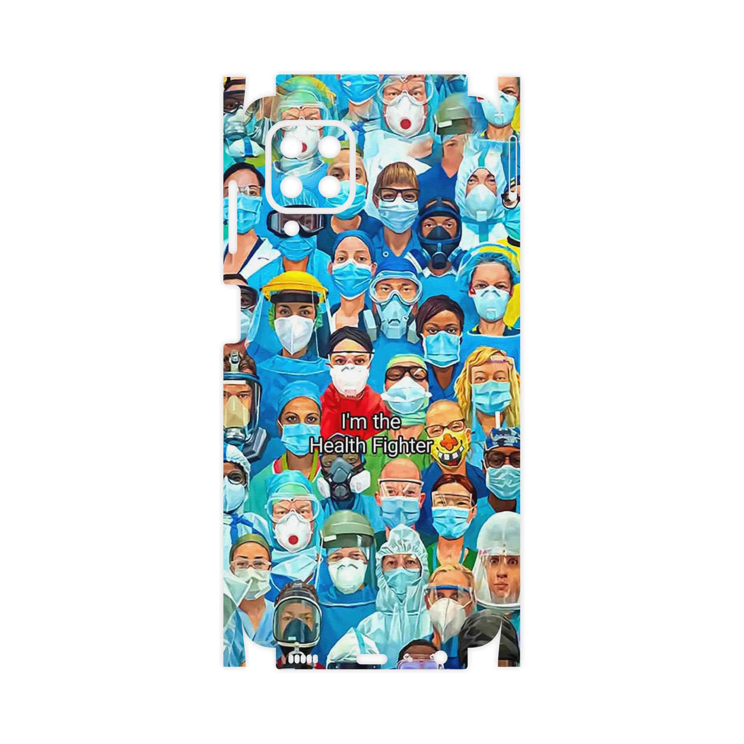 برچسب پوششی ماهوت مدل Nurse-FullSkin مناسب برای گوشی موبایل سامسونگ Galaxy F22