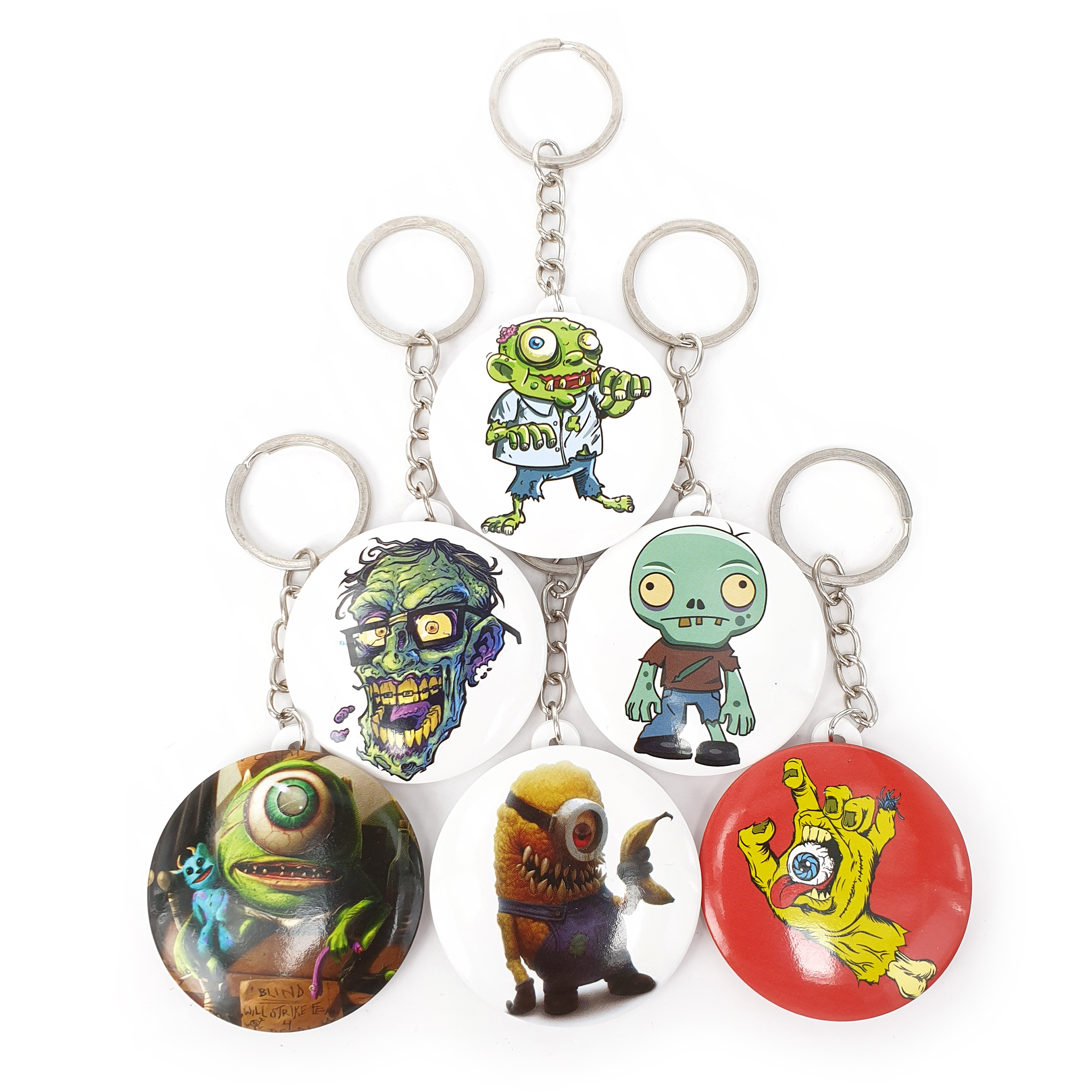 جاکلیدی خندالو طرح ترسناک کد 45A مجموعه 6 عددی