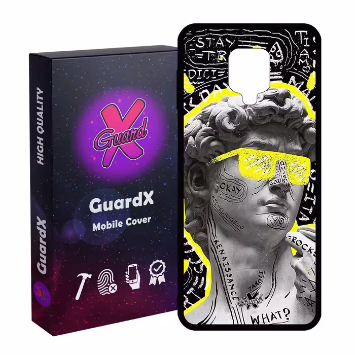 کاور گارد ایکس طرح Art مدل Glass10436 مناسب برای گوشی موبایل شیائومی Redmi Note9 Pro/Note 9 Pro Max/Redmi Note 9S/MI Poco M2 Pro