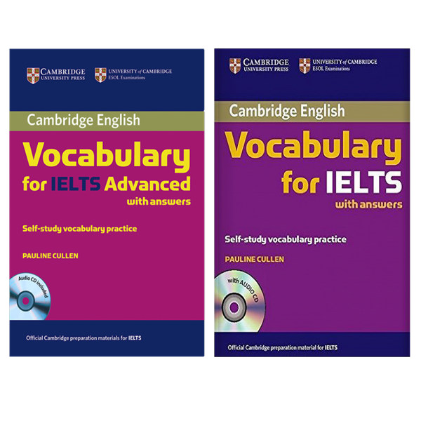 کتاب Vocabulary For Ielts اثر Pauline Cullen انتشارات زبان مهر دو جلدی