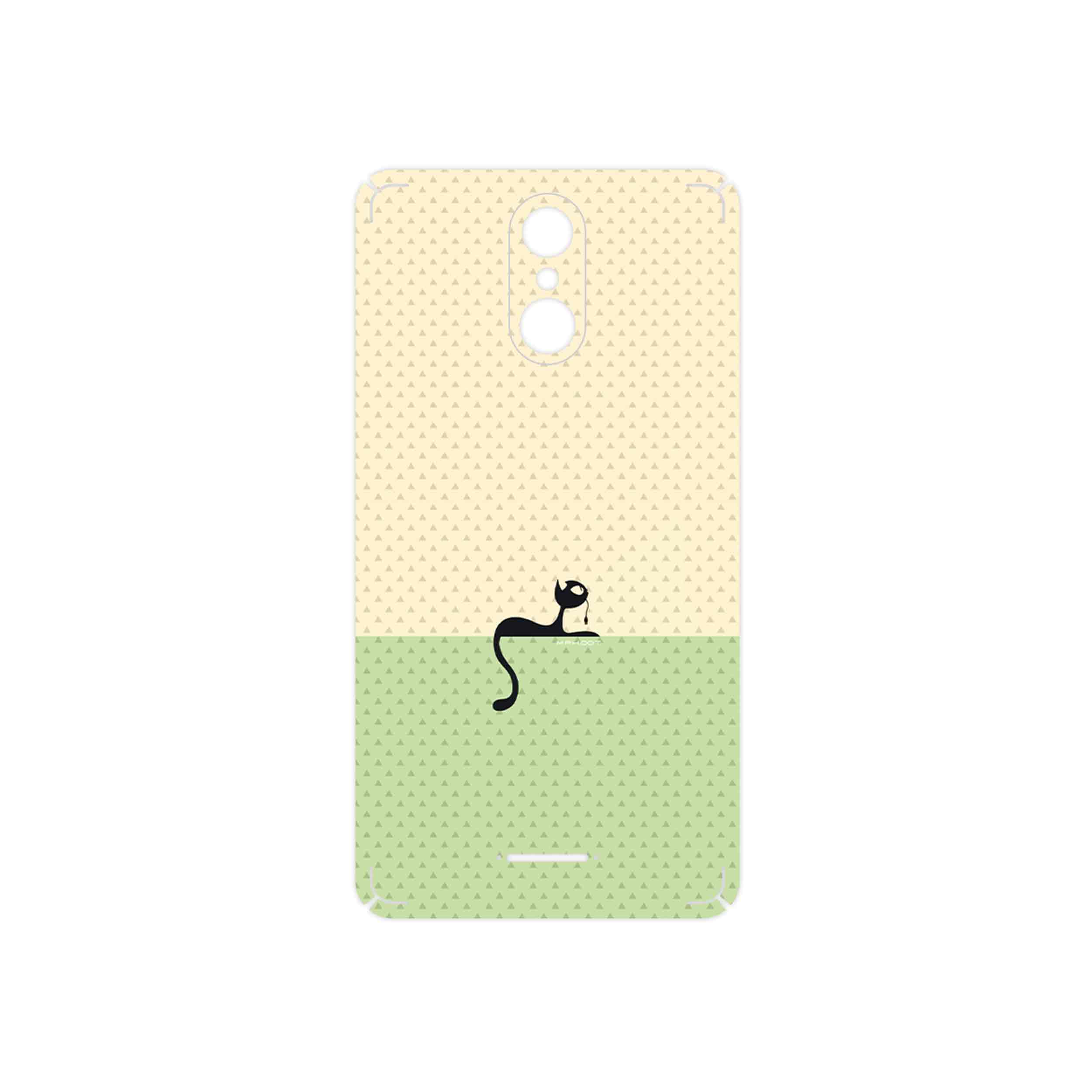 برچسب پوششی ماهوت مدل Minimal Internet Cat Icon مناسب برای گوشی موبایل تکنو WX3F LTE