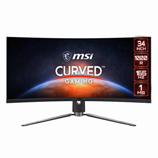 خرید مانیتور ام اس ای 34 اینچ MSI MPG ARTYMIS 343CQR با بهترین قیمت
