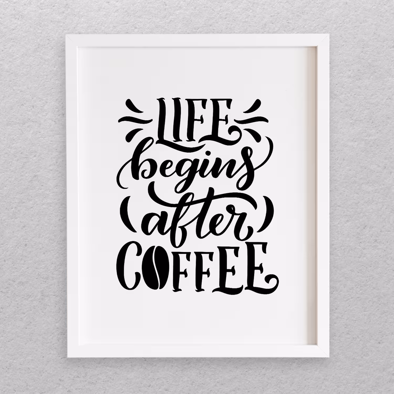 تابلو مدل نوشته انگلیسی طرح COFFEE کد 727