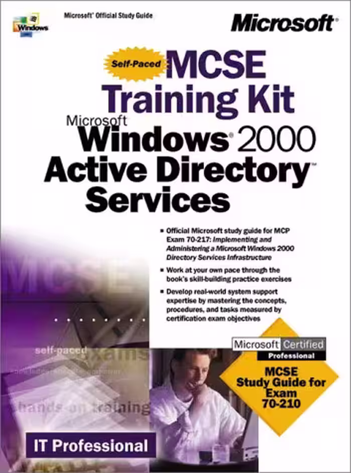 خرید و دانلود نسخه کامل کتاب MCSE Training Kit, Microsoft Windows 2000 Active Directory Services