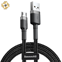 کابل تبدیل USB به microUSB باسئوس مدل CAMKLF-BG1 طول 1 متر