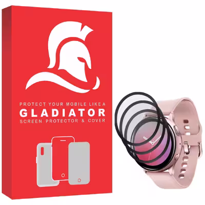 محافظ صفحه نمایش گلادیاتور مدل GWP3000 مناسب برای ساعت هوشمند سامسونگ Active 44mm بسته سه عددی