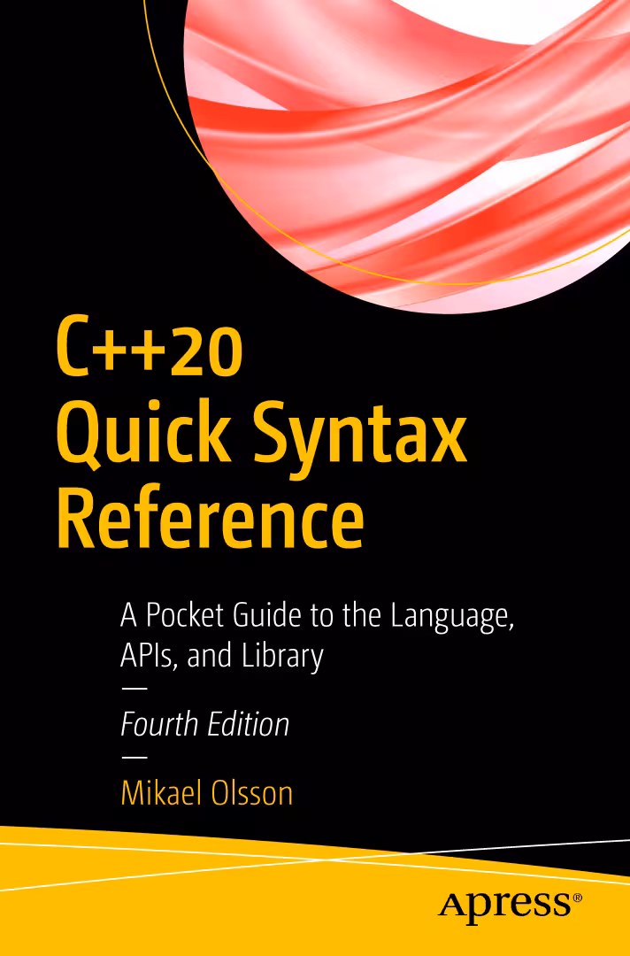 کتاب C  20 Quick Syntax Reference