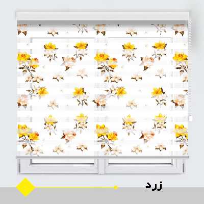 پرده زبرا مدل TO-5 سایز 180x180 سانتی متر