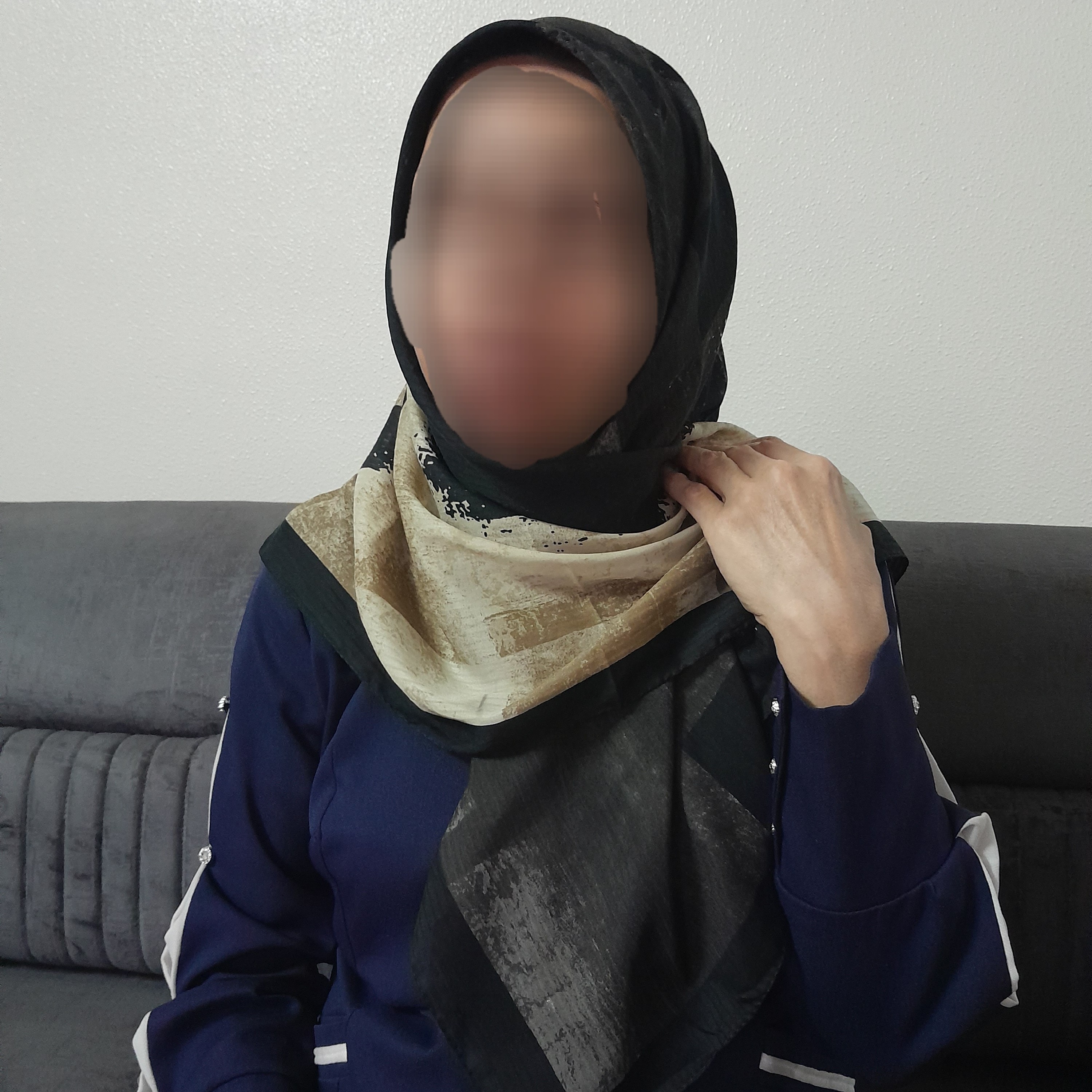 روسری نخی ژاکارد دوردوخت (کد3)زیباوخاص،قواره90