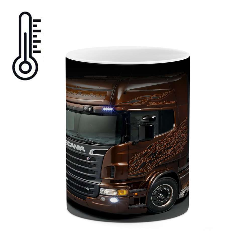 ماگ حرارتی کاکتی طرح کامیون مدل mgh14033