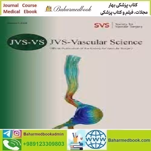 JVS Vascular Science Volume 1 2020 TRUE PDF price 8€ - کتاب پزشکی بهار