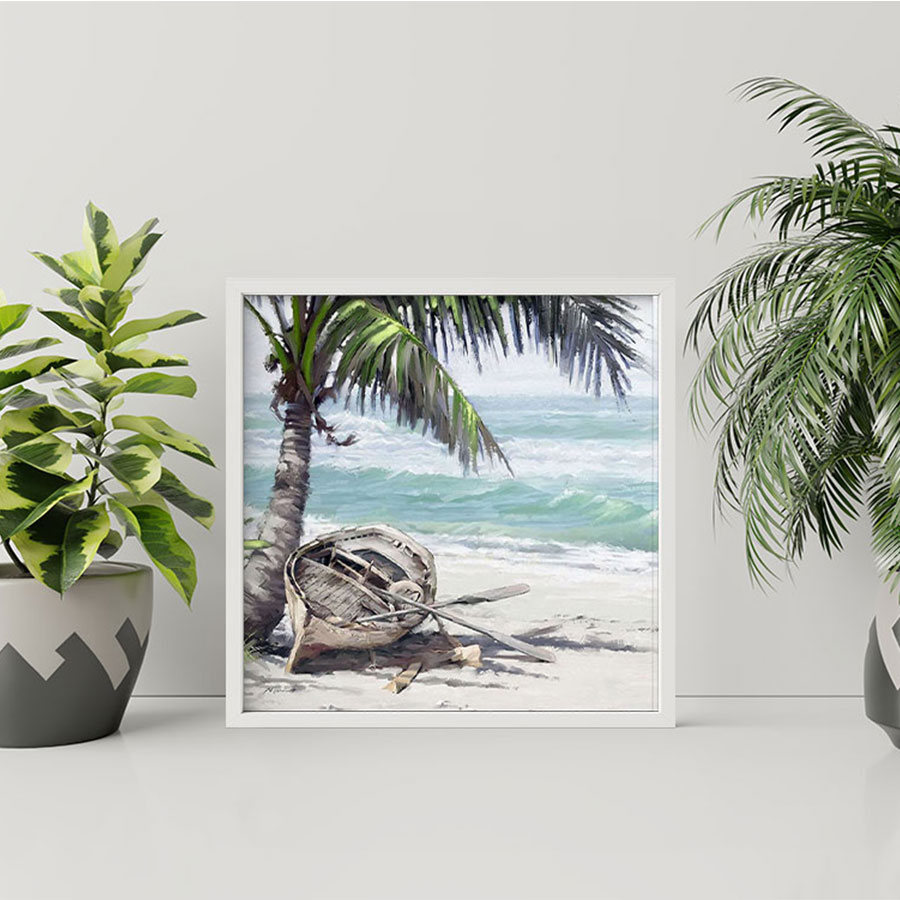 تابلو طرح دریا مدل EP488